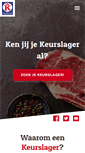 Mobile Screenshot of keurslager.be